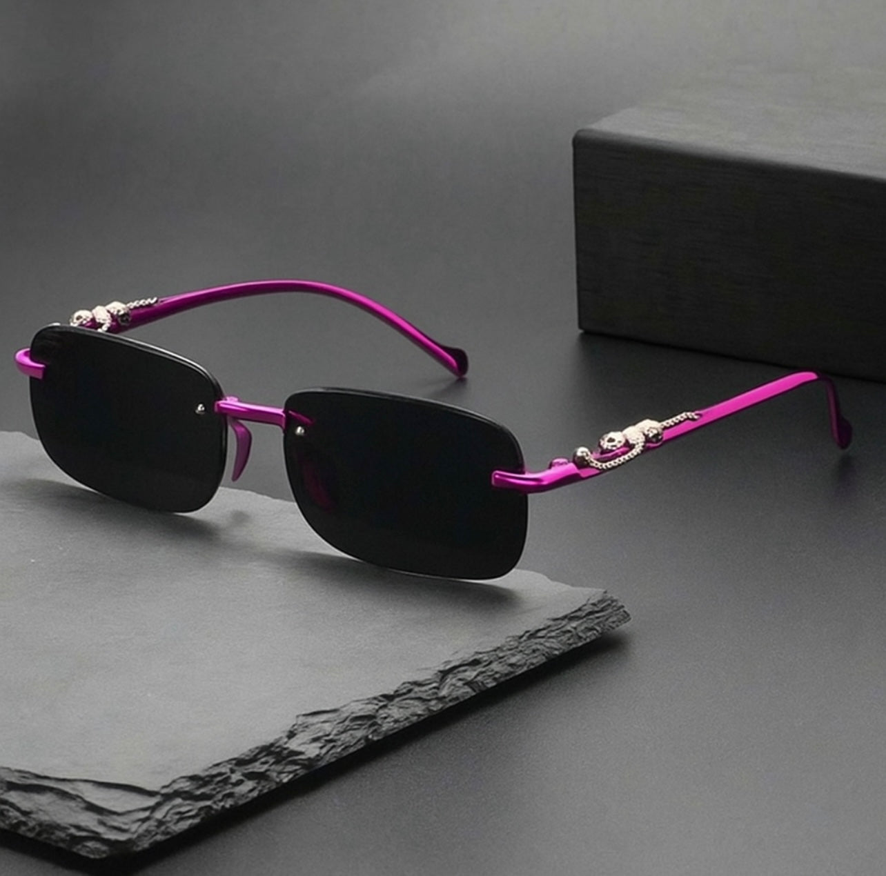 Luxury Panther Rimless Pink