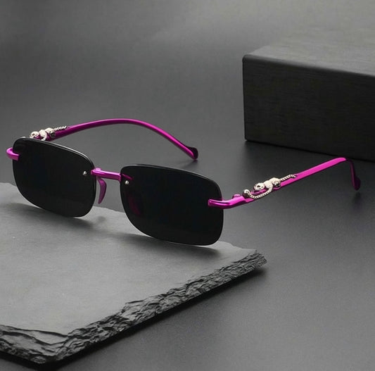 Luxury Panther Rimless Pink